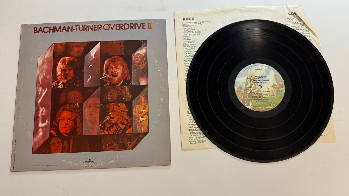 Bachman-Turner Overdrive Turner Overdrive Used Vinyl LP VG+\VG