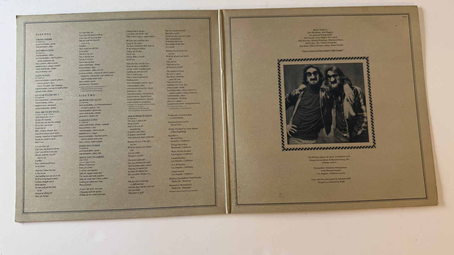 Dan Fogelberg Twin Sons Of Different Mothers Used Vinyl LP VG+\VG