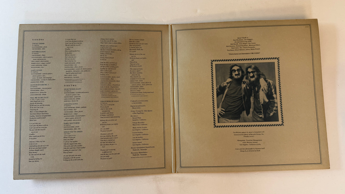 Dan Fogelberg Twin Sons Of Different Mothers Used Vinyl LP VG+\VG