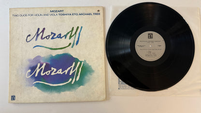 Wolfgang Amadeus Mozart Two Duos For Violin And Viola Used Vinyl LP VG+\VG