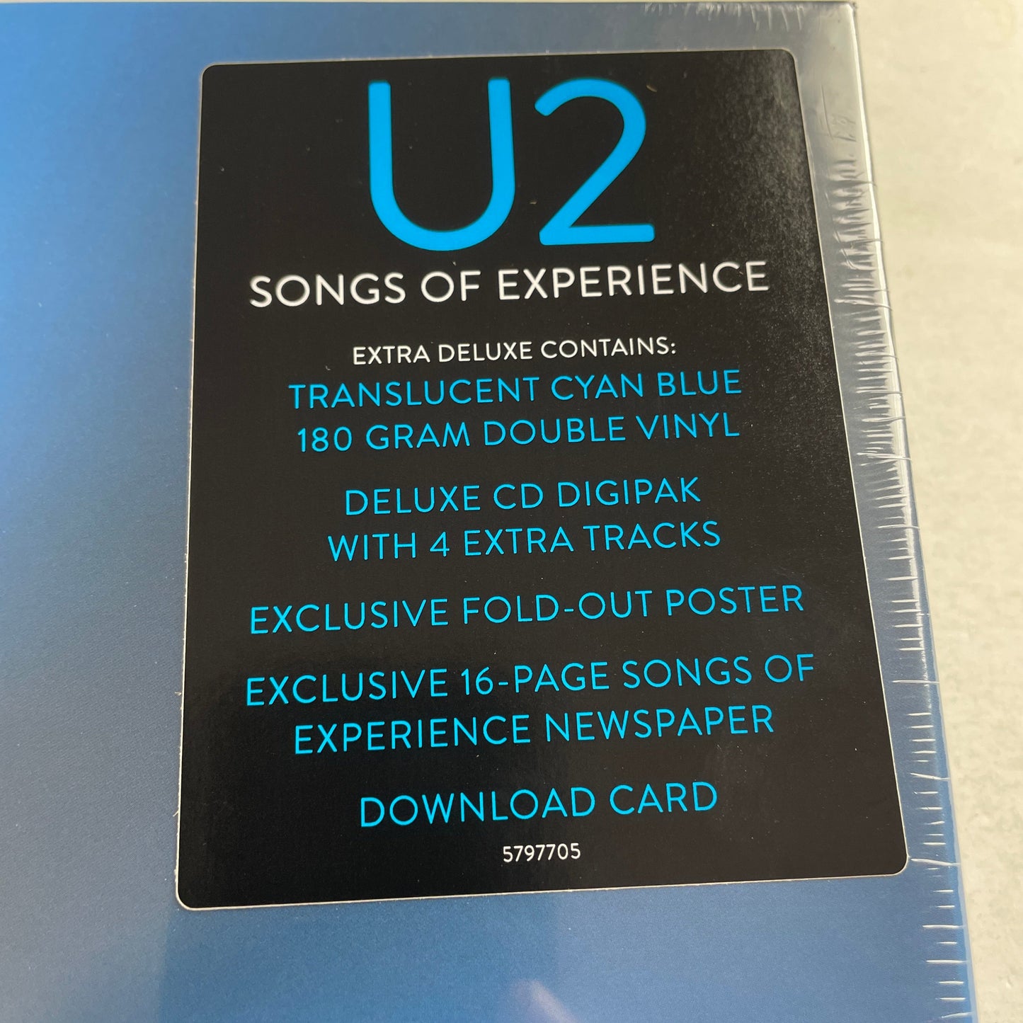 U2 Songs Of Experience New Vinyl Box Set M\M