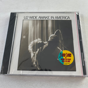 U2 Wide Awake In America New Sealed CD VG+\NM