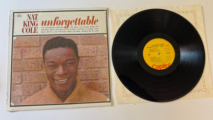 Nat King Cole Unforgettable Used Vinyl LP VG+\VG+