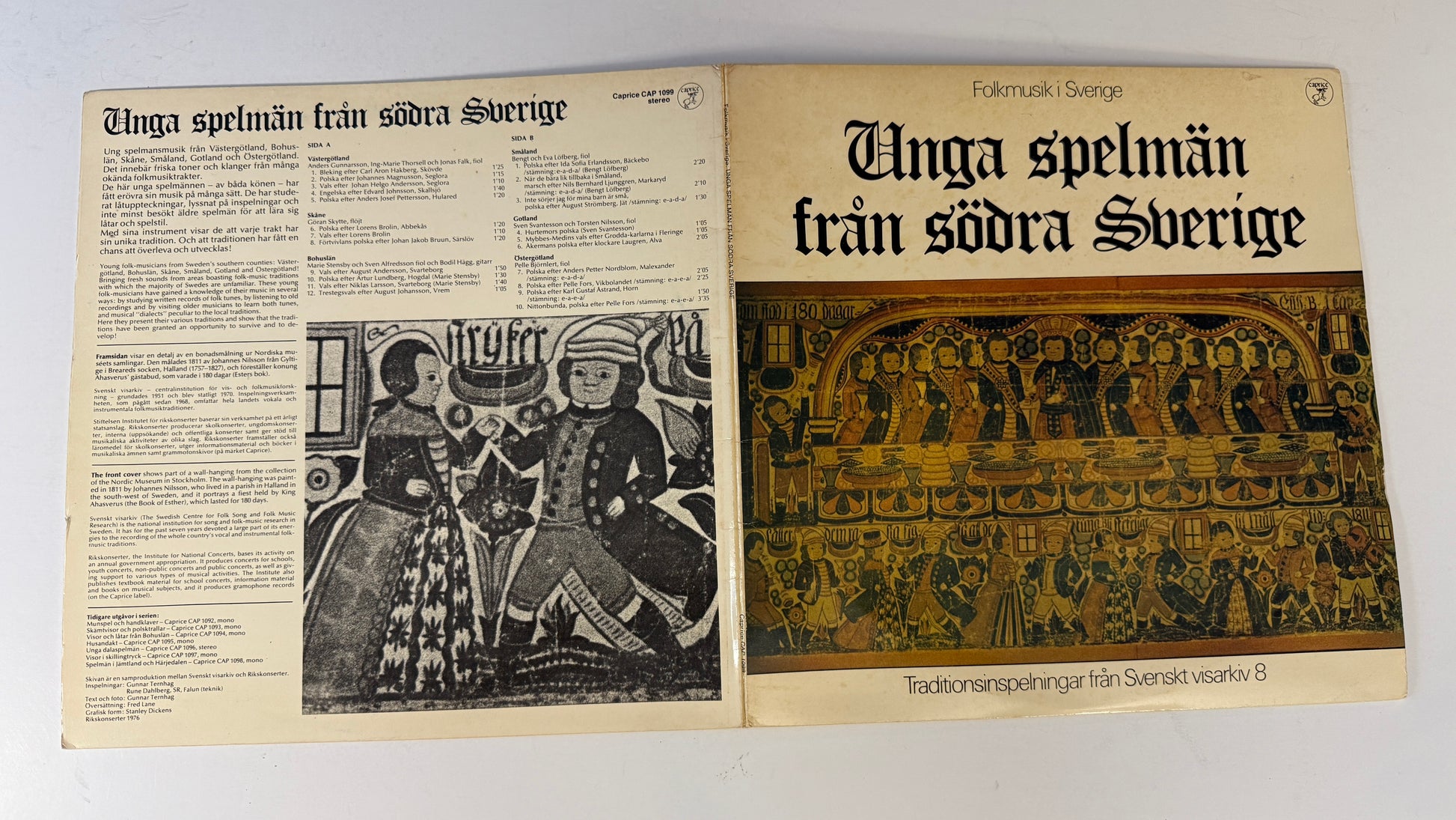 Various Unga Spelmän Från Södra Sverige Used Vinyl LP VG+\VG