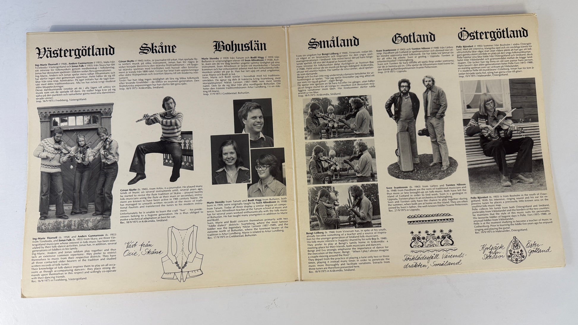 Various Unga Spelmän Från Södra Sverige Used Vinyl LP VG+\VG