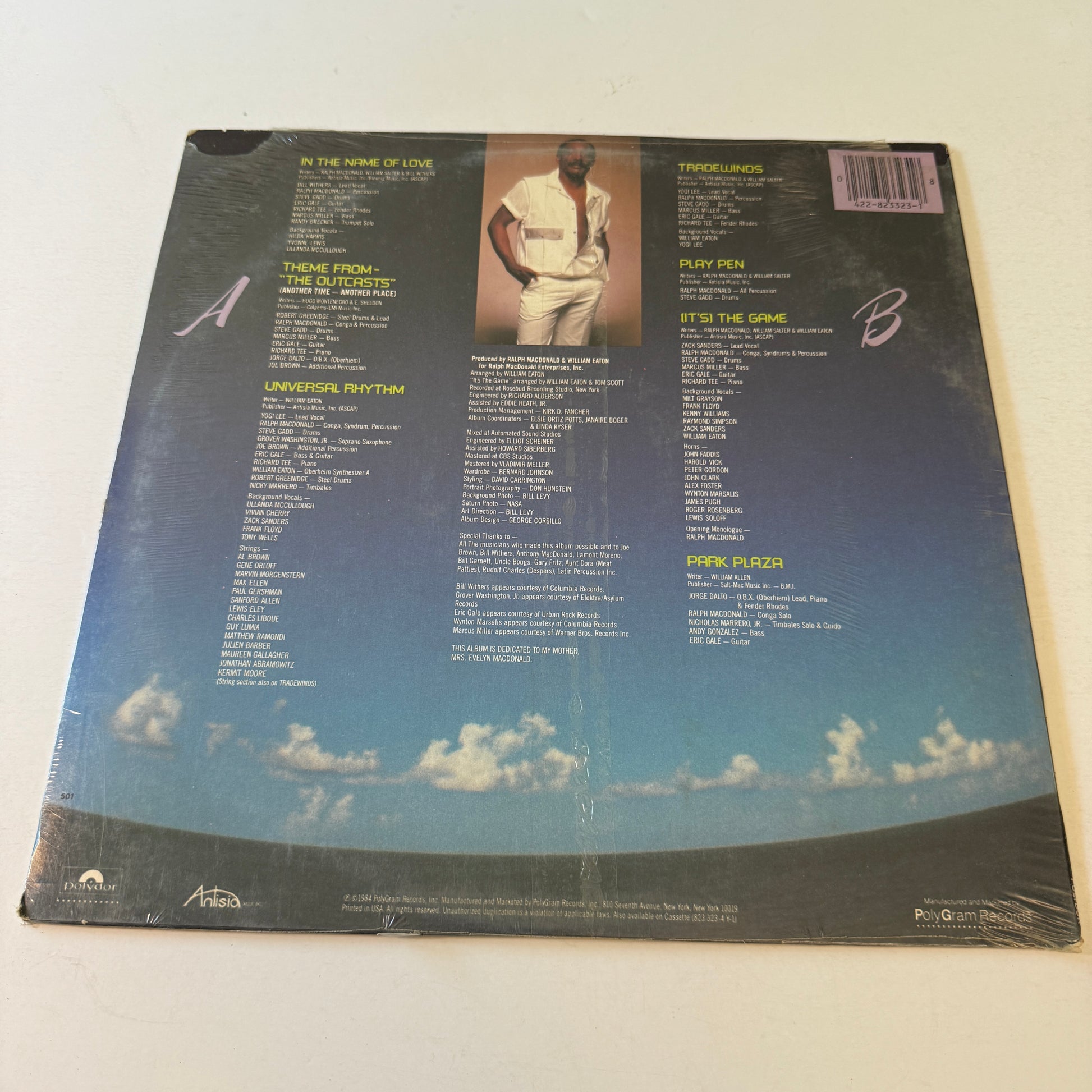 Ralph MacDonald Universal Rhythm Used Vinyl LP M\VG