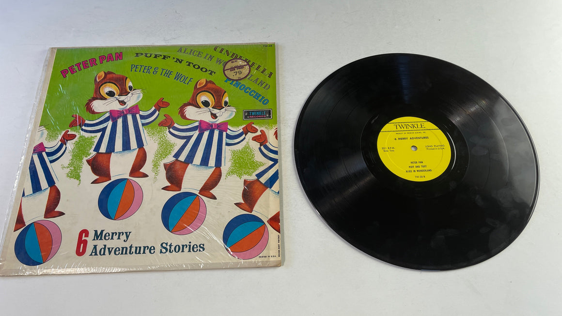 Unknown Artist 6 Merry Adventure Stories Used Vinyl LP VG+\VG+