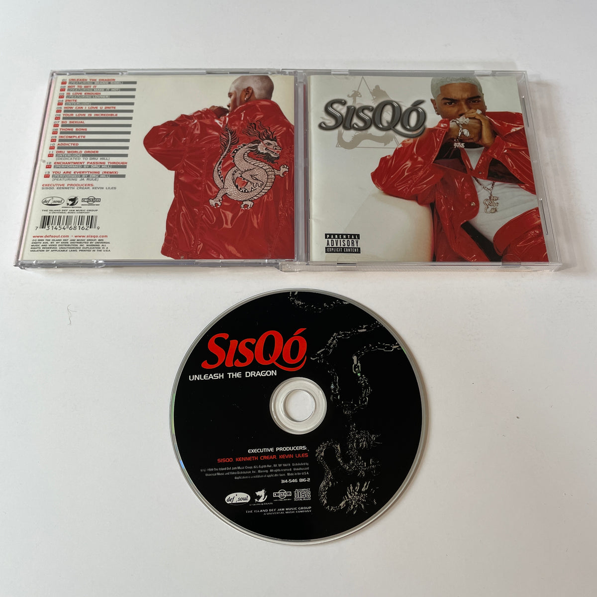 Sisqo Unleash The Dragon Used CD VG+\VG+ – Slow Turnin Vinyl
