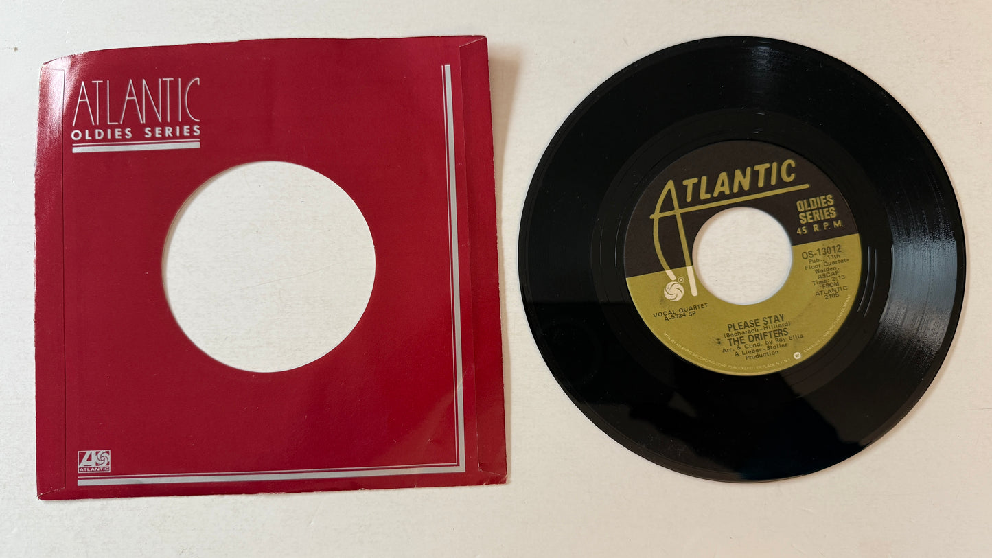 The Drifters Up On The Roof / Please Stay Used 45 RPM 7" Vinyl VG+\