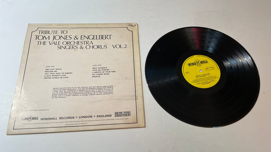 Vale Orchestra Tribute To Tom Jones And Engelbert - Vol. 2 Used Vinyl LP VG+\G+