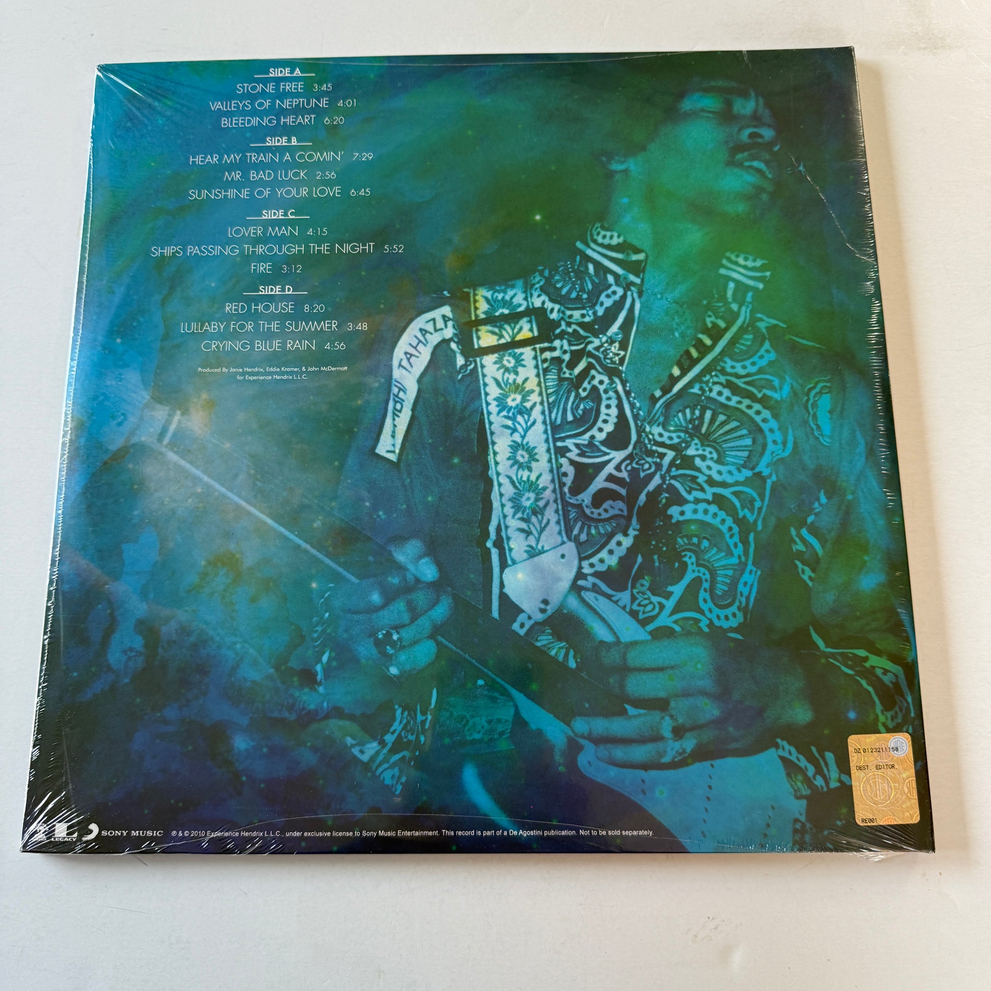 Jimi Hendrix Valleys Of Neptune New Vinyl LP M\M