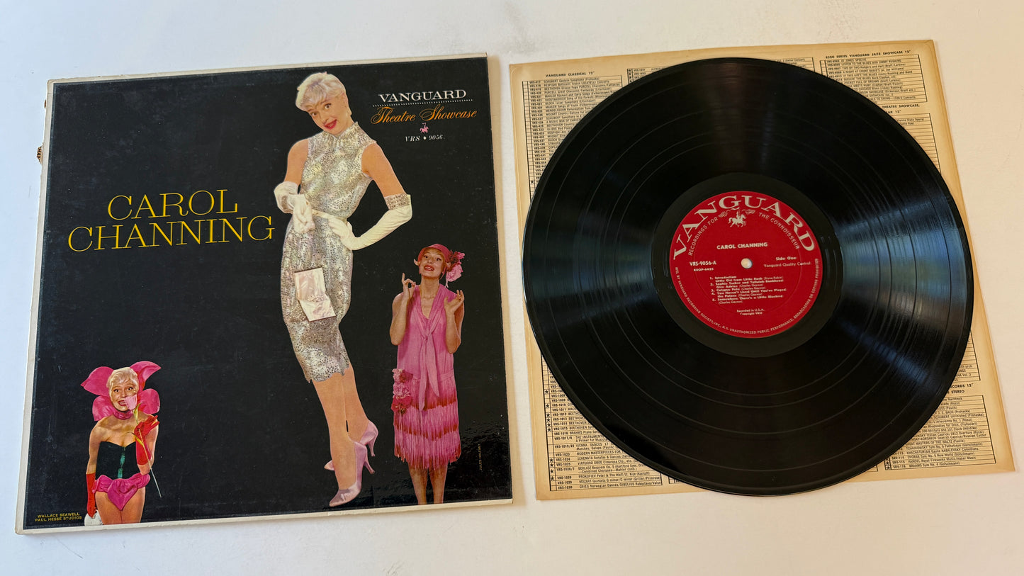 Carol Channing Vanguard Theatre Showcase Used Vinyl LP VG+\VG