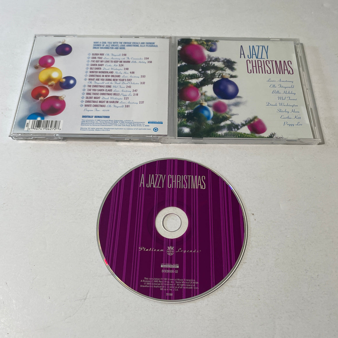 Various A Jazzy Christmas Used CD VG+\VG+