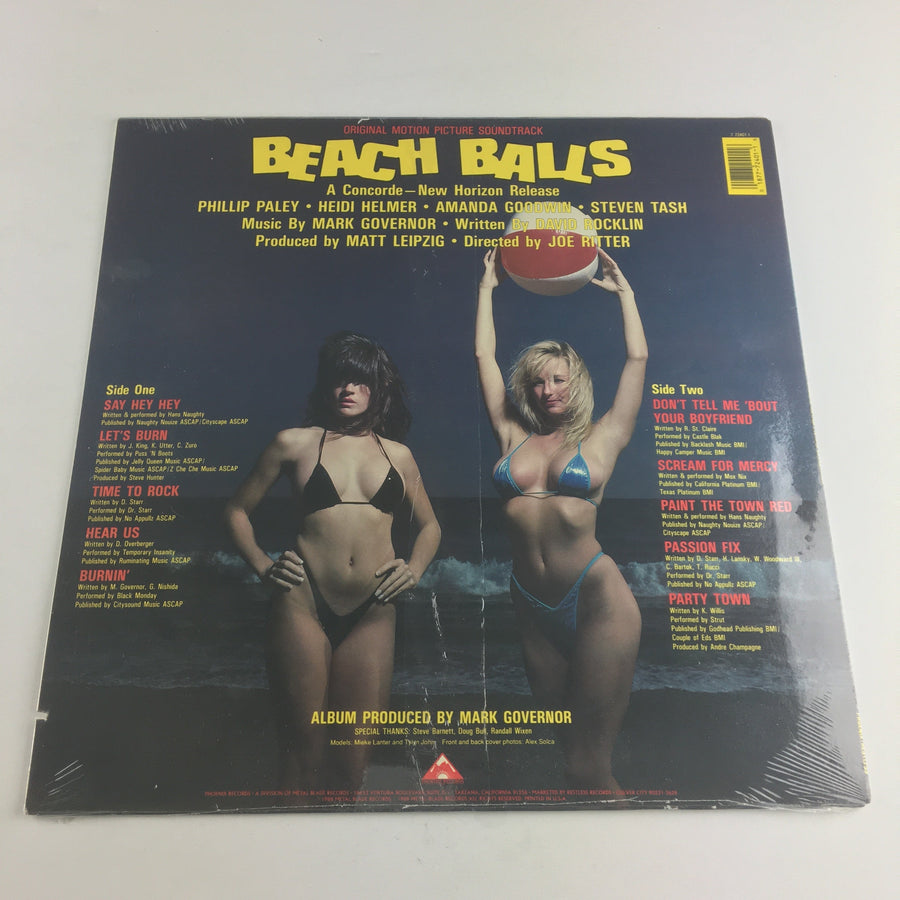 Various Beach Balls Original Motion Picture Soundtrack Used Vinyl LP M\VG+