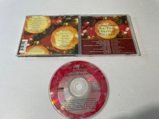 Various Christmas All-Time Greatest Records Used CD VG+\VG+