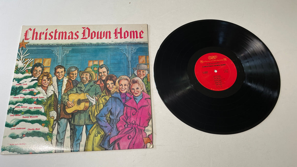 Various Christmas Down Home Used Vinyl LP VG+\VG+