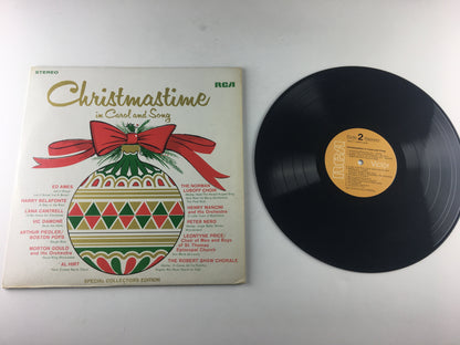 Various Christmastime In Carol And Song Used Vinyl LP VG+\VG Black