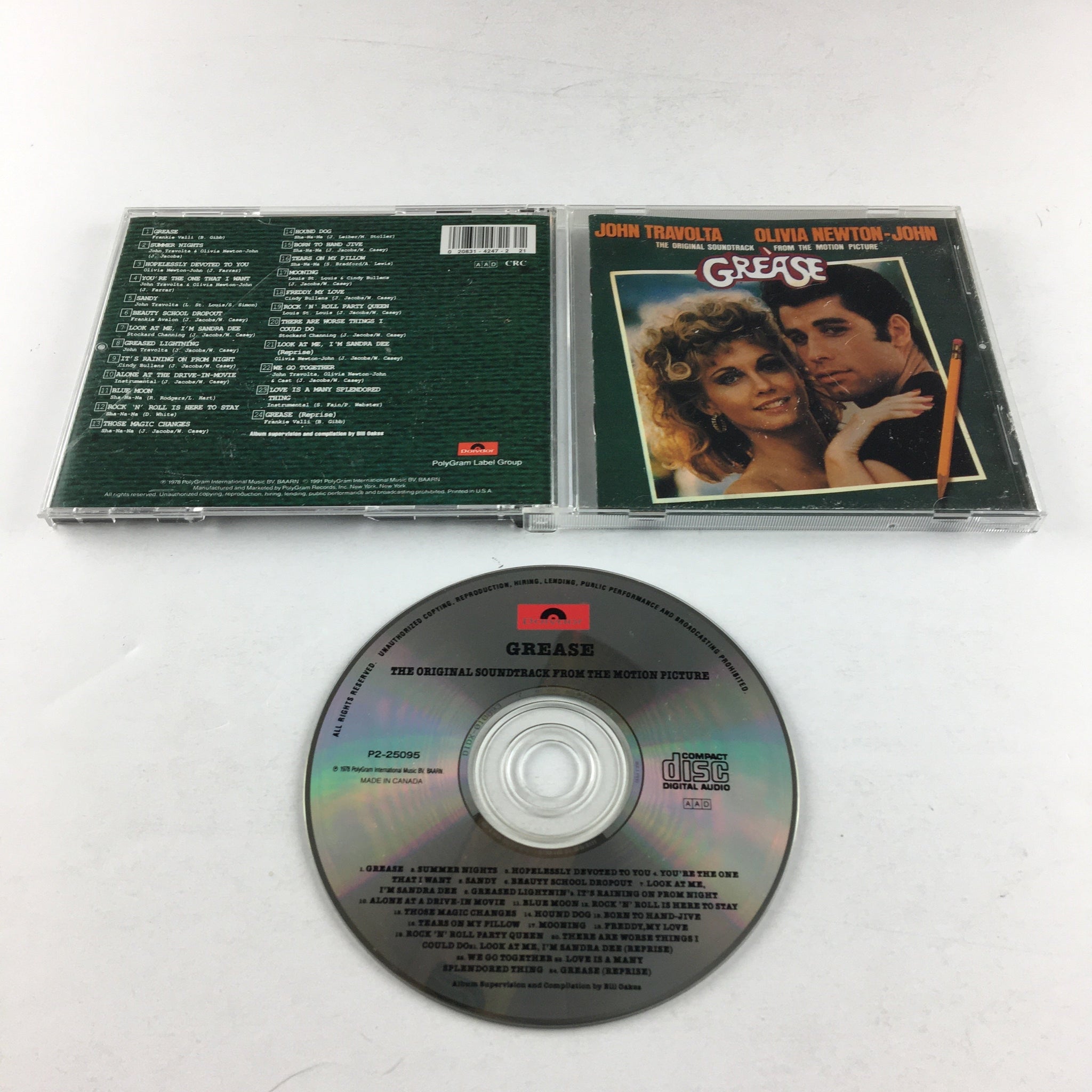 Various Grease (The Original Soundtrack From The Motion Picture) Used ...