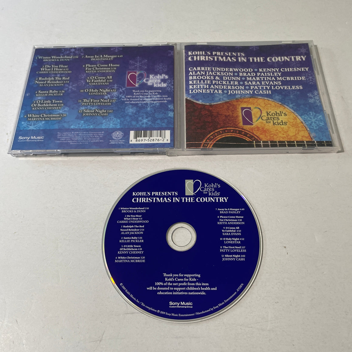 Various Kohl's Presents Christmas In The Country Used CD VG+\VG+