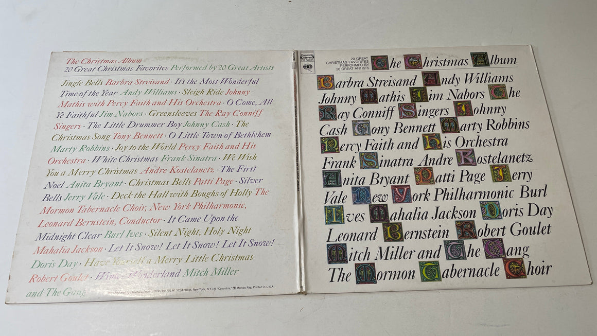 Various The Christmas Album Used Vinyl 2LP VG+\VG+