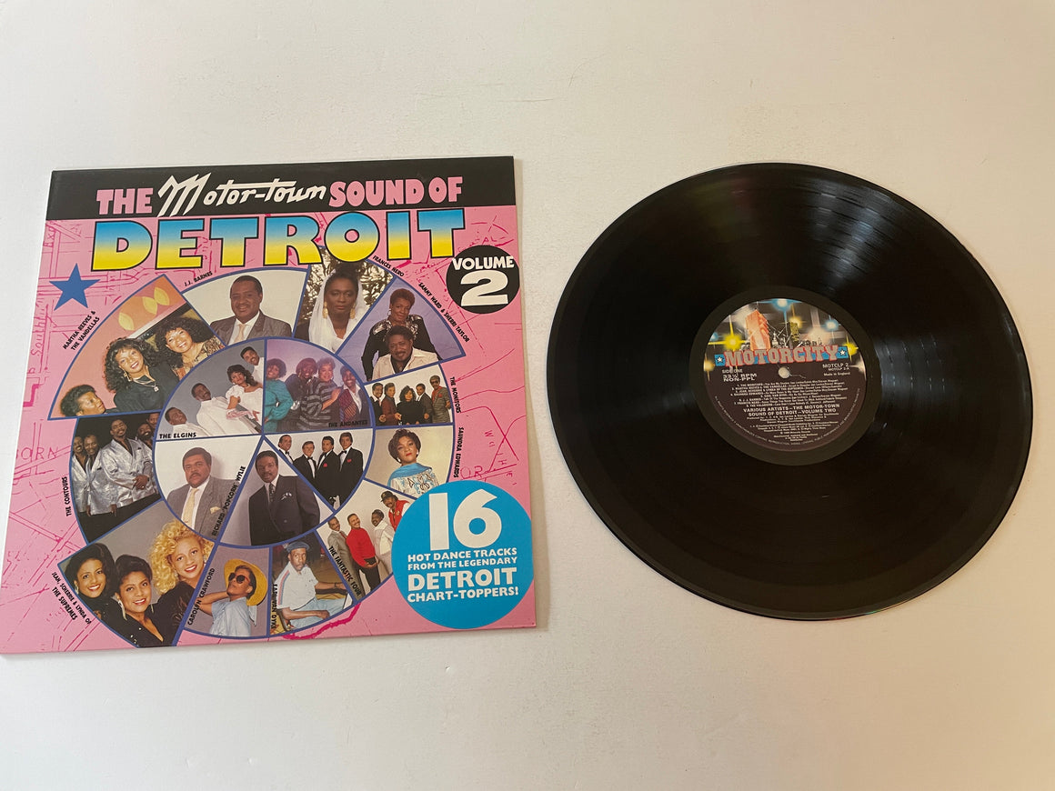 Various The Motor-Town Sound Of Detroit Volume 2 Used Vinyl LP VG+\VG+