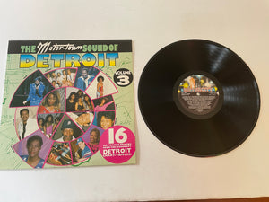 Various The Motor-Town Sound Of Detroit Volume 3 Used Vinyl LP VG+\VG+