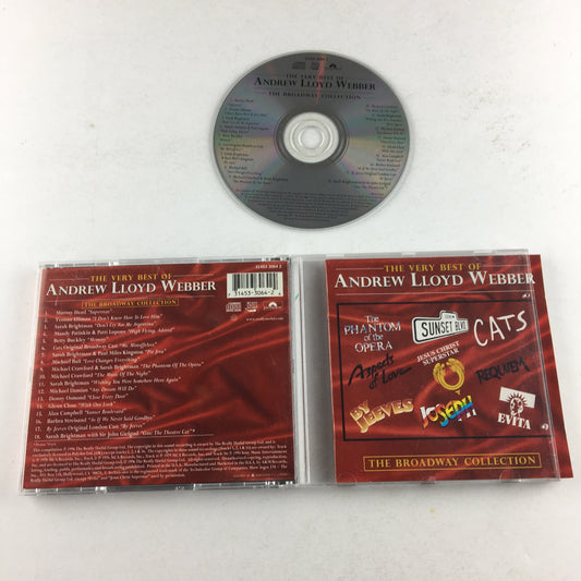 Various The Very Best of Andrew Lloyd Webber Used CD VG+\VG+