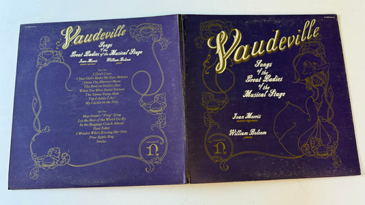 Joan Morris Vaudeville Songs Of The Great Ladies Of The Musical Stage Used Vinyl LP VG+\VG