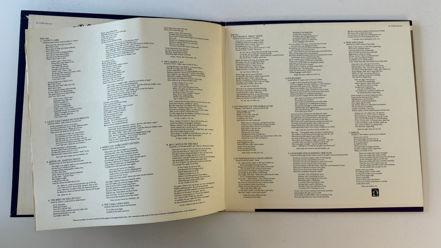 Joan Morris Vaudeville Songs Of The Great Ladies Of The Musical Stage Used Vinyl LP VG+\VG