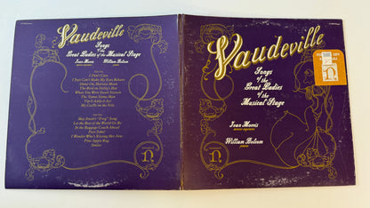 Joan Morris Vaudeville Songs Of The Great Ladies Of The Musical Stage Used Vinyl LP VG+\VG