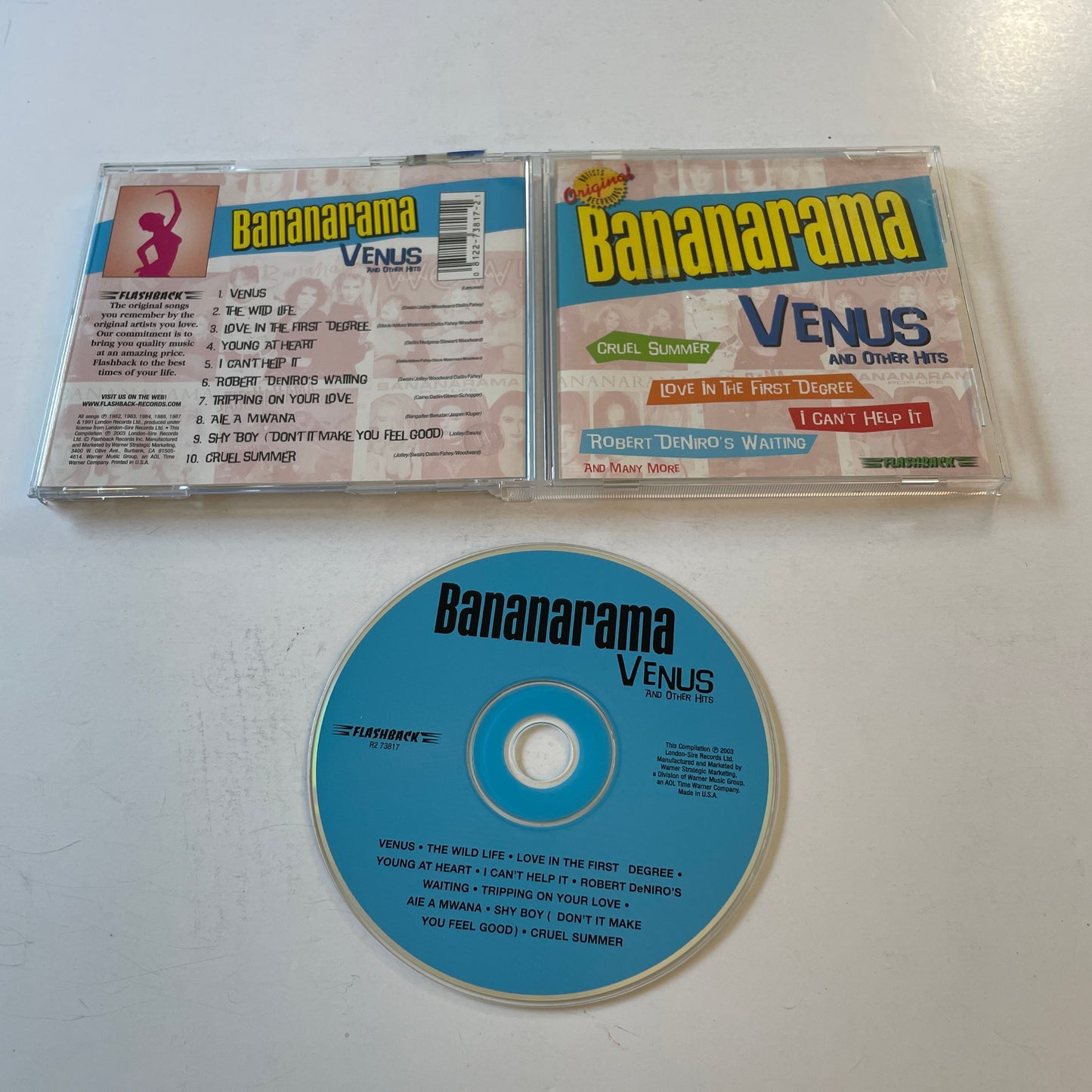 Bananarama Venus And Other Hits Used CD VG+\VG+