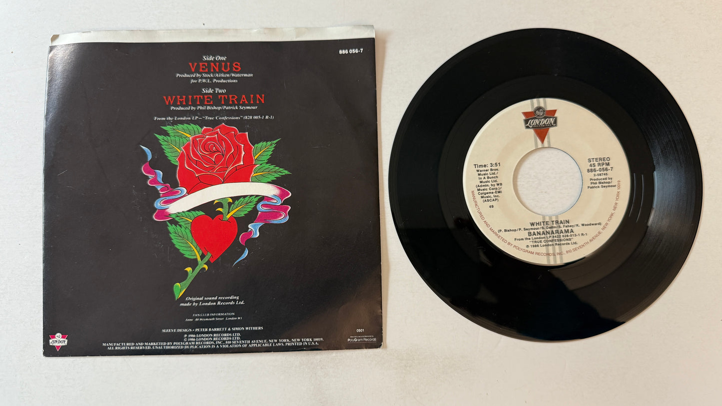 Bananarama Venus Used 45 RPM 7" Vinyl VG+\