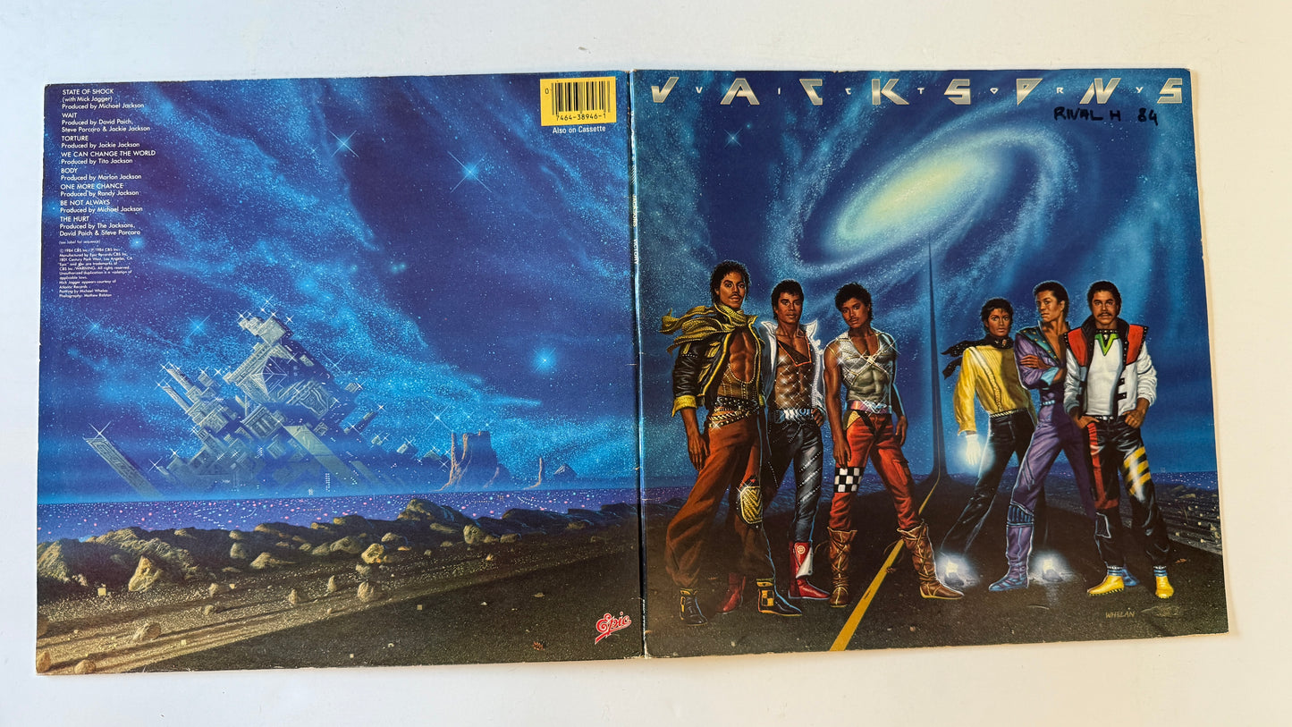 The Jacksons Victory Used Vinyl LP VG+\VG