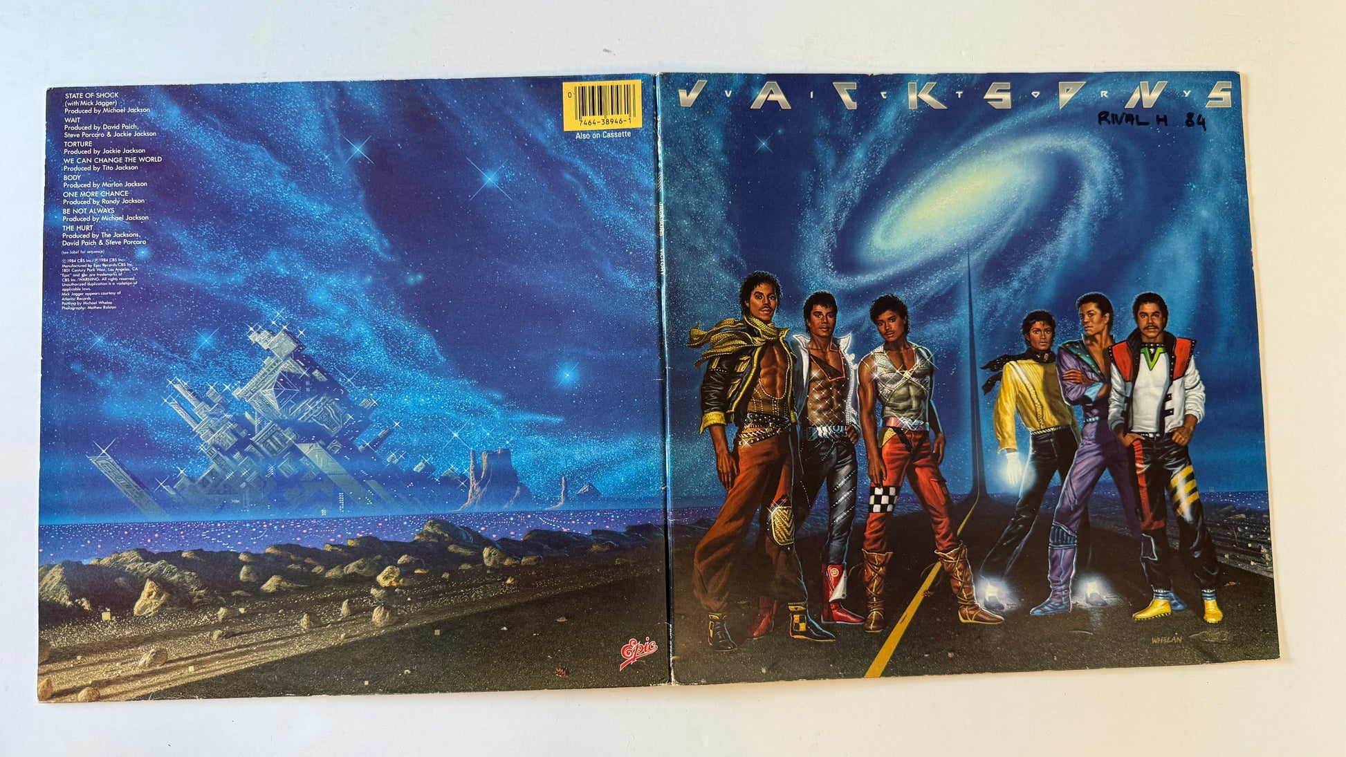 The Jacksons Victory Used Vinyl LP VG+\VG