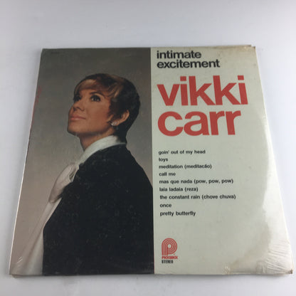 Vikki Carr Intimate Excitement Used Vinyl LP M\VG Black