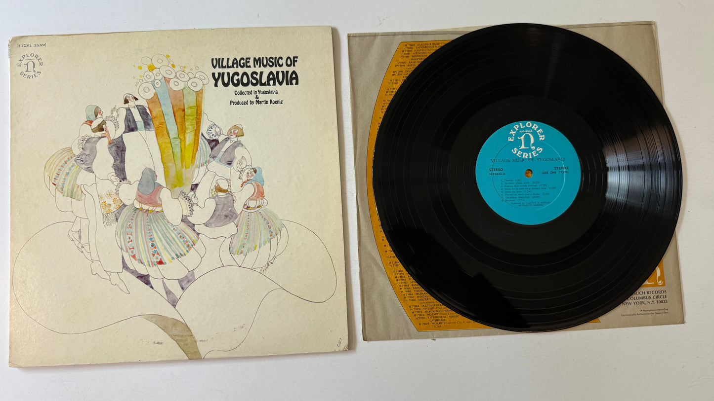 Various Village Music Of Yugoslavia Used Vinyl LP VG+\VG