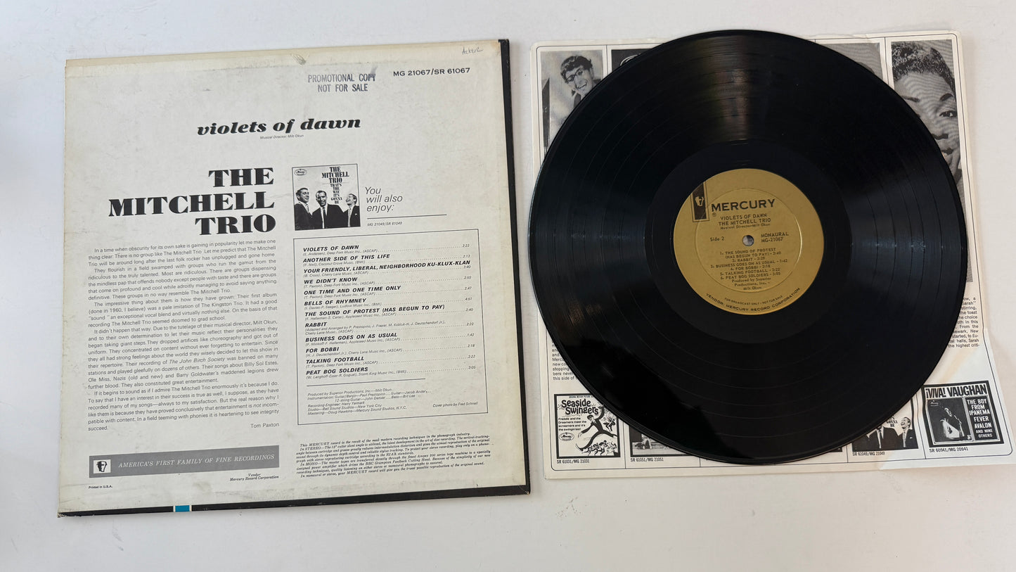 The Mitchell Trio Violets Of Dawn Used Vinyl LP VG+\VG+