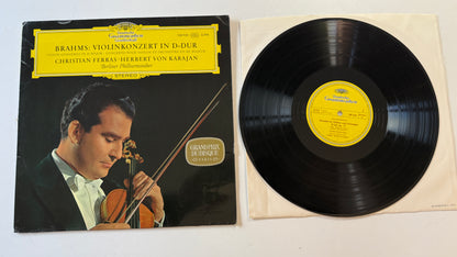 Johannes Brahms Violin Concerto In D Major Used Vinyl LP VG+\G+