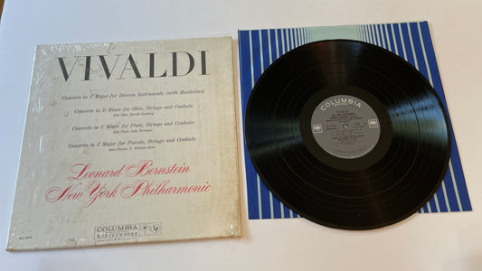 Antonio Vivaldi, Leonard Bernstein, New York Philh Vivaldi Four Concertos Used Vinyl LP VG+\VG+