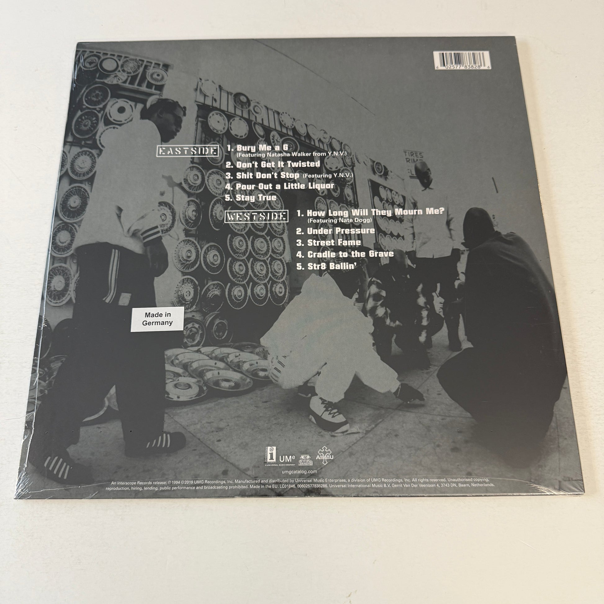 Thug Life Volume 1 New Vinyl LP M\M