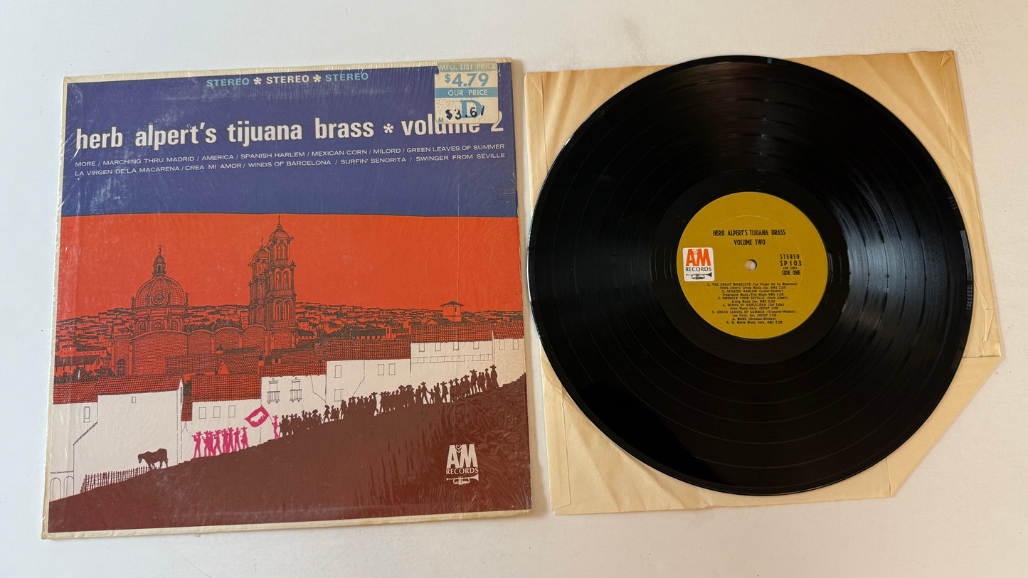 Herb Alpert & The Tijuana Brass Volume 2 Used Vinyl LP VG+\VG+