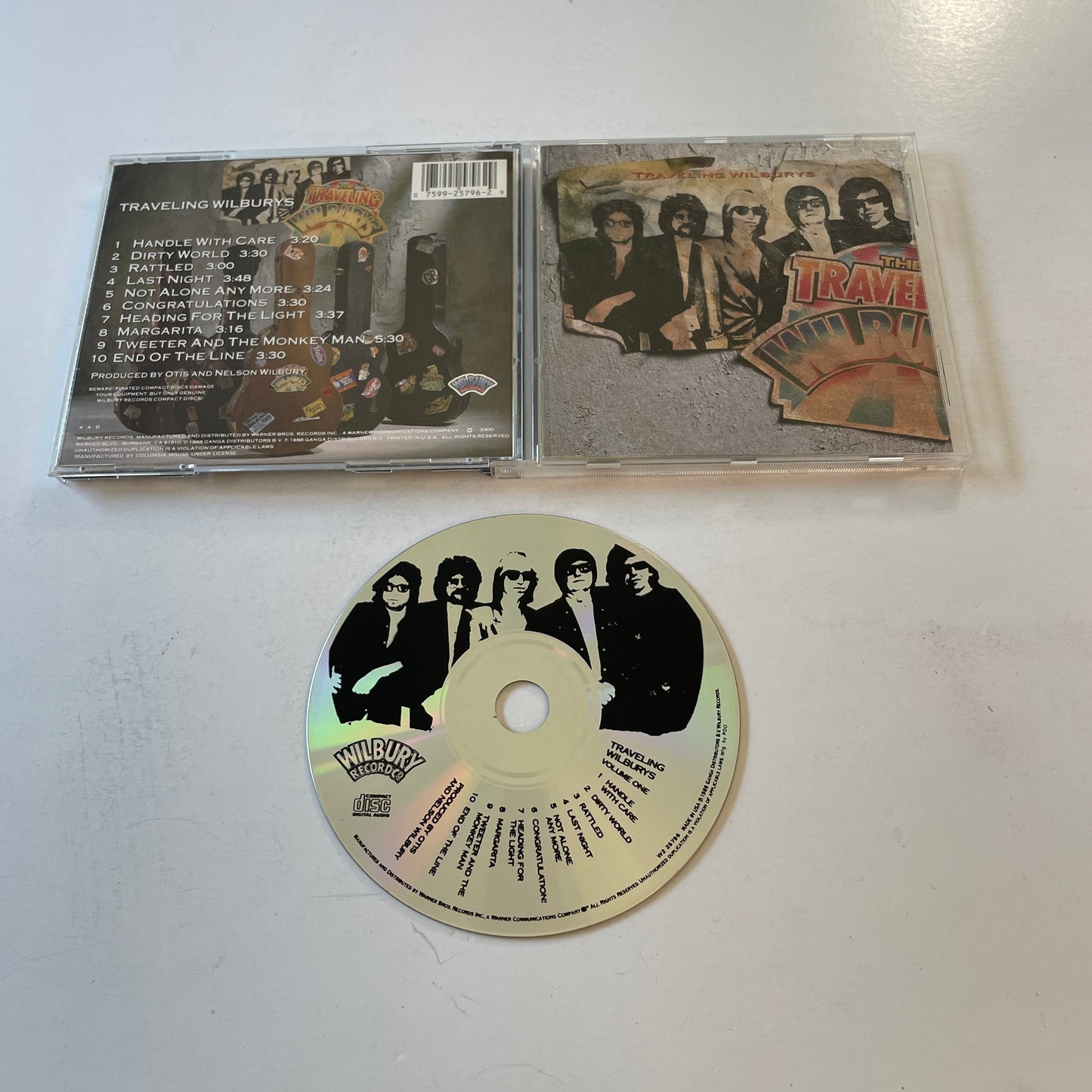 Traveling Wilburys Volume One Used CD VG+\VG+