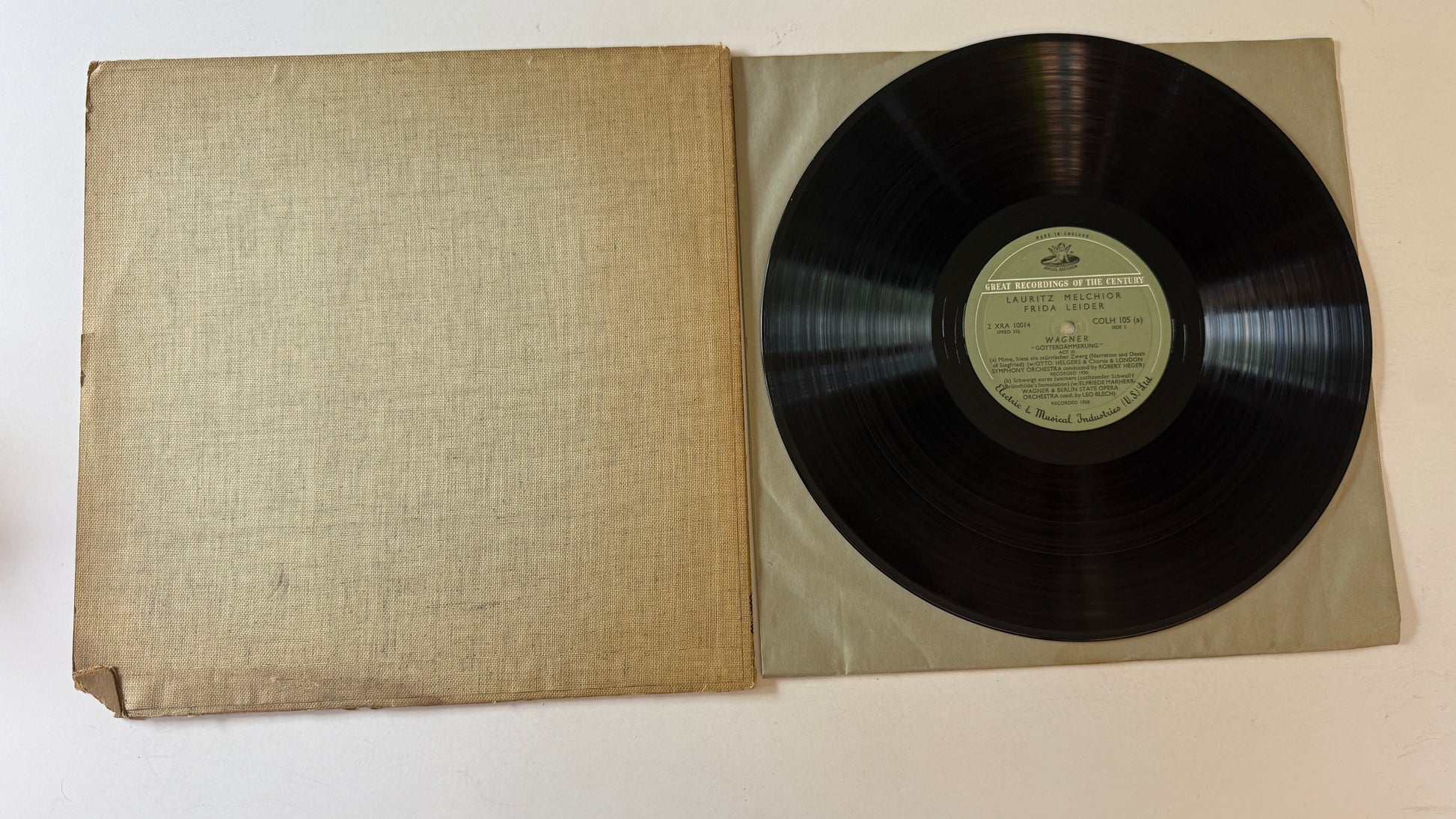 Frida Leider Wagner: Die Walküre, Götterdämmerung Used Vinyl LP VG+\VG