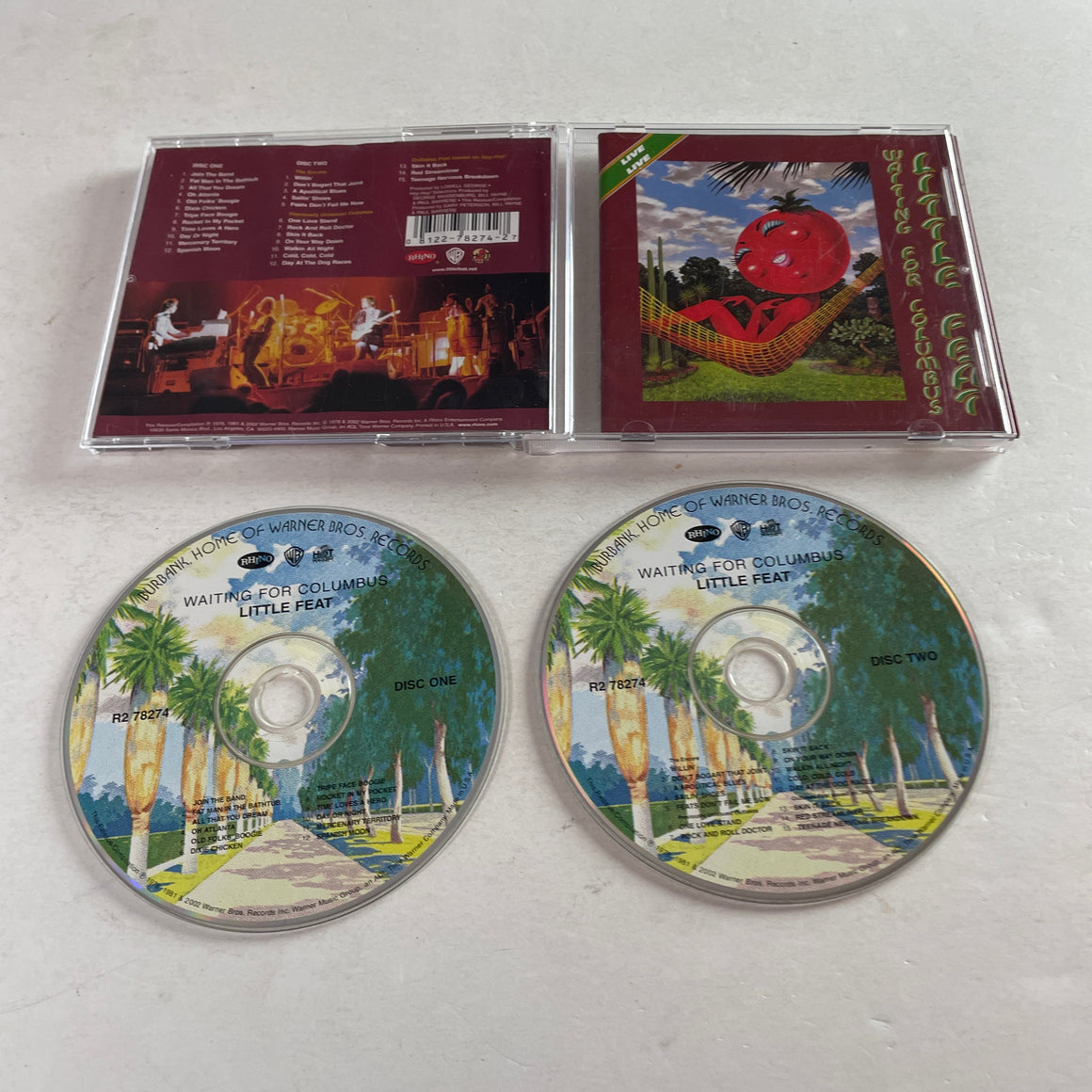 Little Feat Waiting For Columbus Used CD VG+\VG+