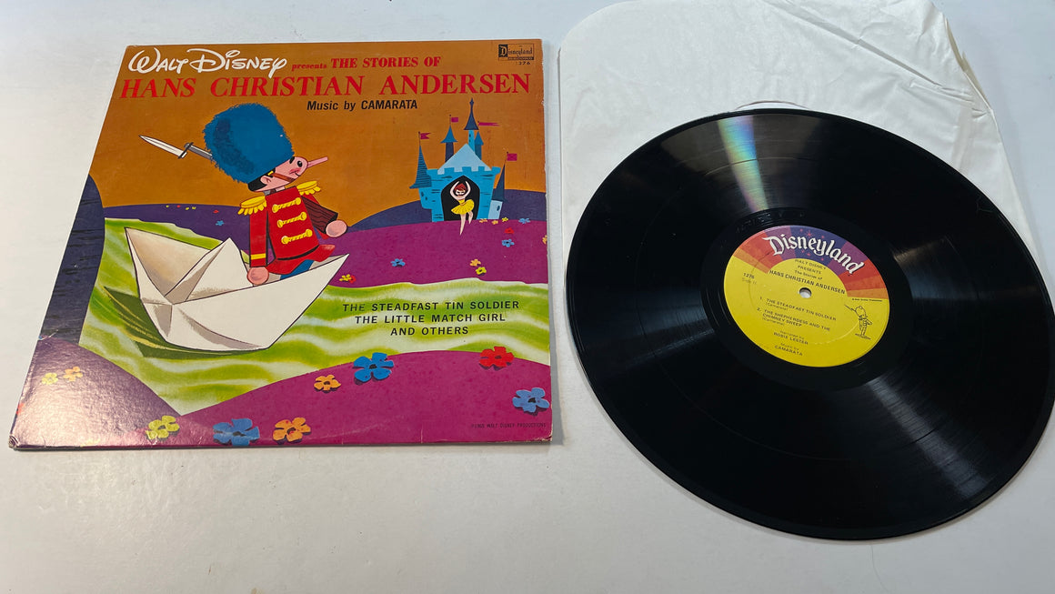 Walt Disney, Hans Christian Andersen Music By Tutt Walt Disney Presents The Stories Of Hans Christian Andersen Used Vinyl LP VG+\VG+