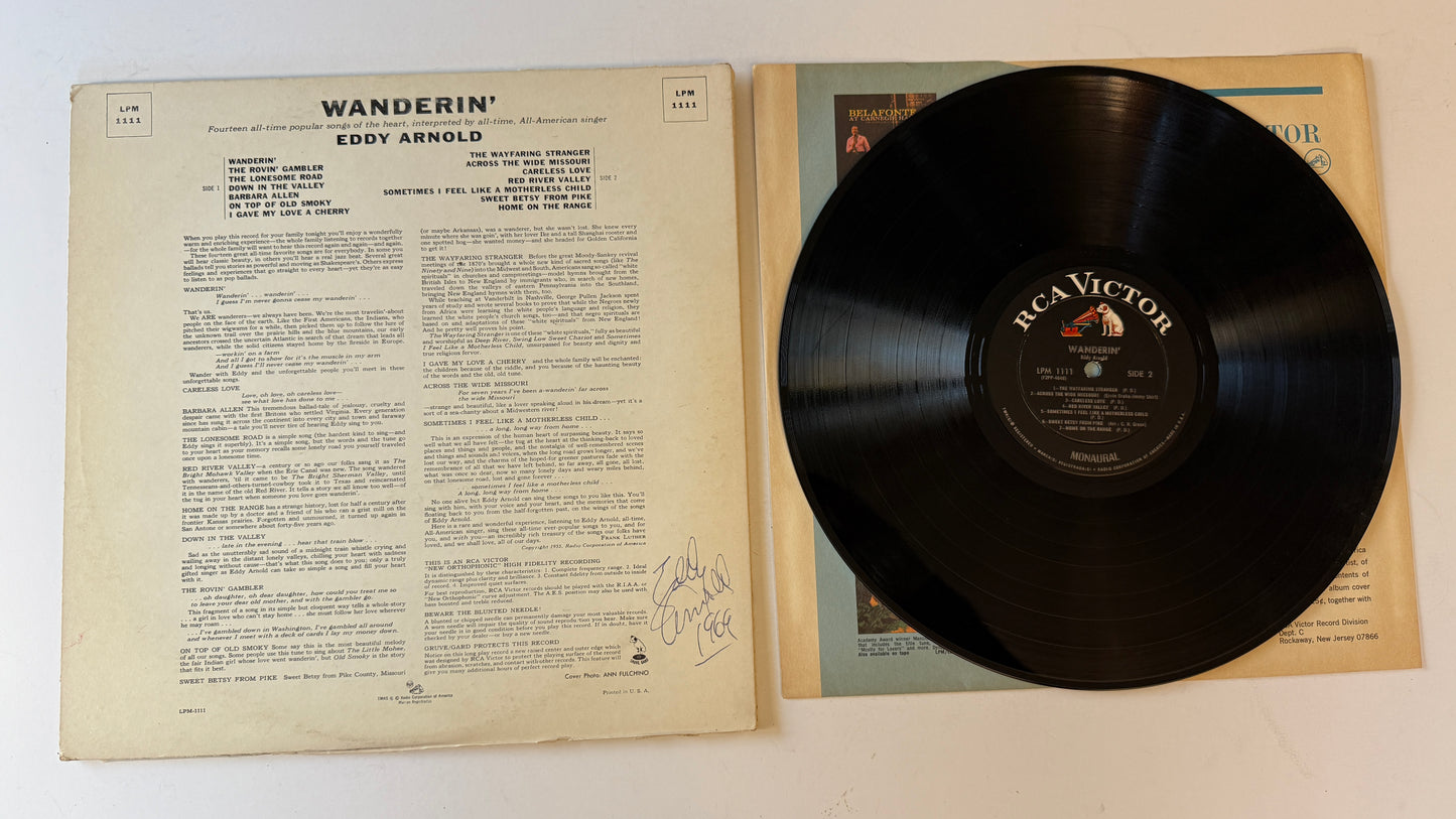 Eddy Arnold Wanderin' With Eddy Arnold Used Vinyl LP VG\VG