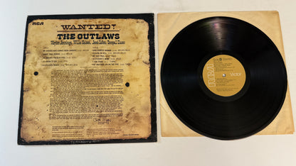 Waylon Jennings Wanted! The Outlaws Used Vinyl LP VG+\VG+