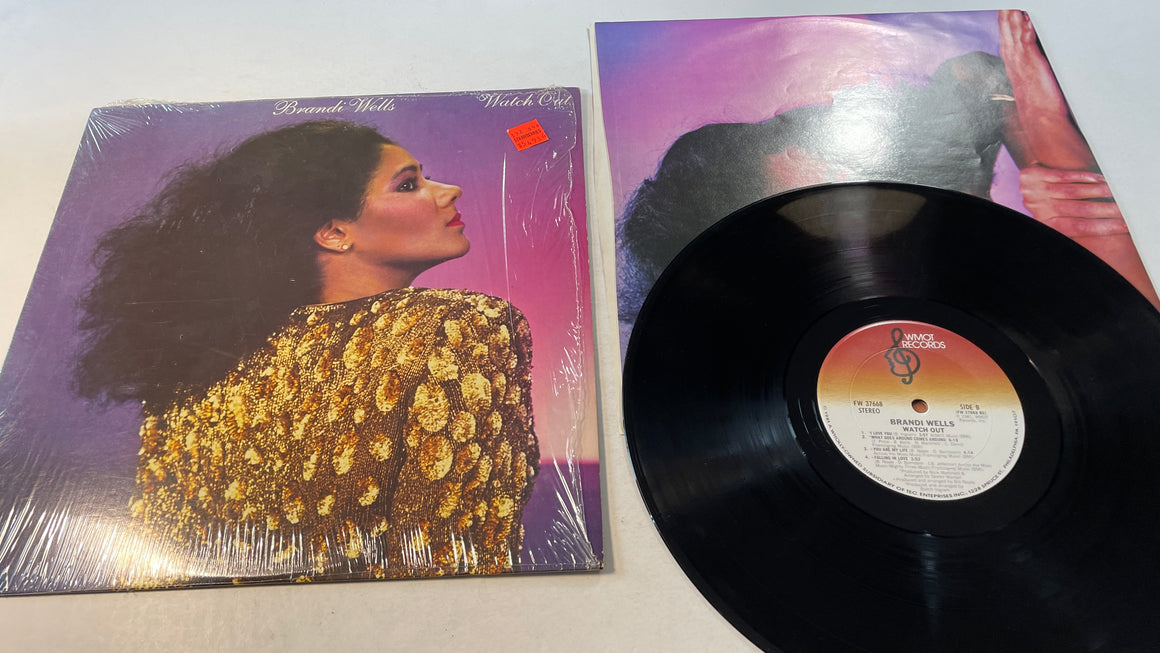 Brandi Wells Watch Out Used Vinyl LP VG+\VG+