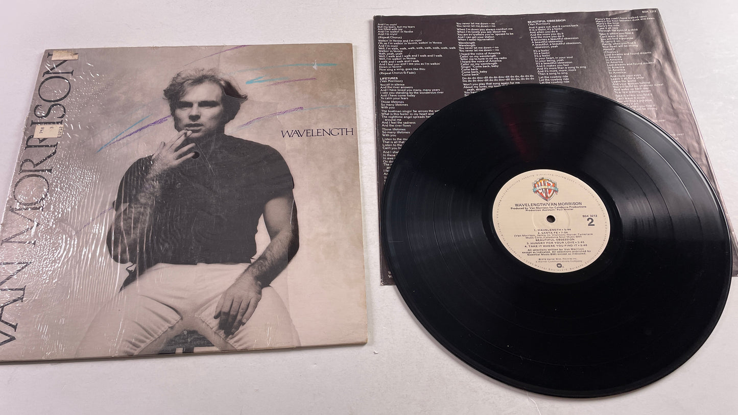 Van Morrison Wavelength Used Vinyl LP VG\VG+