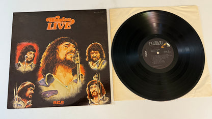 Waylon Jennings Waylon Live Used Vinyl LP VG\VG+